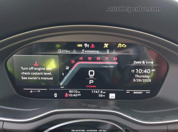 WAUC4CF59SA017024 2025 AUDI S5 Белый Вид задних сидений