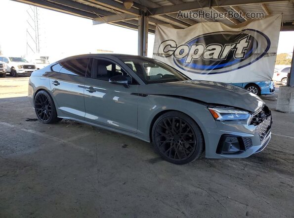 WAUC4CF5XMA062413 2021 AUDI S5 Серый Передняя правая четверть