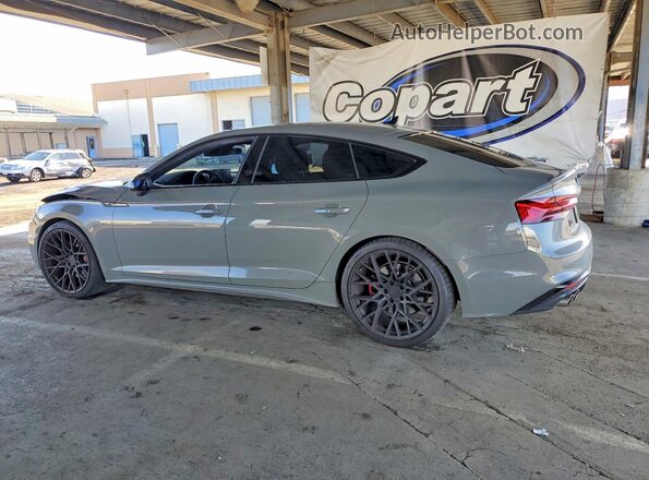 WAUC4CF5XMA062413 2021 AUDI S5 Серый Задняя левая четверть