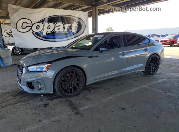 WAUC4CF5XMA062413 2021 AUDI S5 Серый Передняя левая четверть