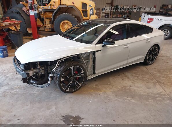 WAUC4CF5XRA102934 2024 AUDI S5 Белый Передняя левая четверть