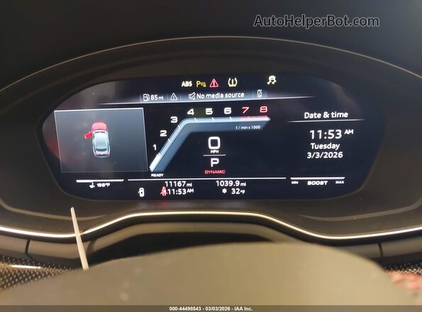 WAUC4CF5XRA102934 2024 AUDI S5 Белый Вид задних сидений