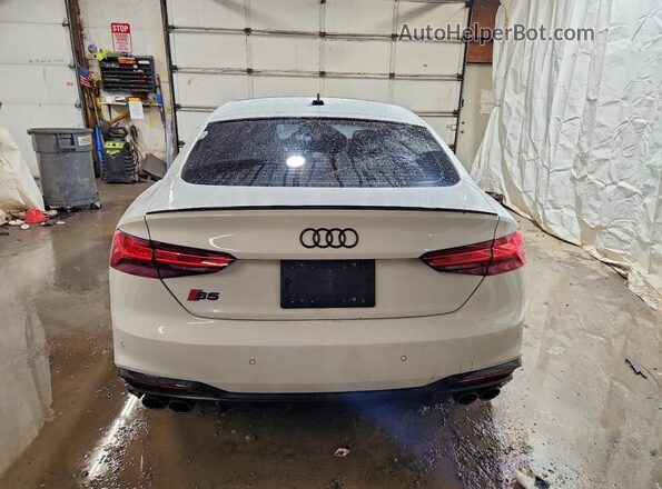 WAUC4CF5XSA014665 2025 AUDI S5 White Вид ззаду