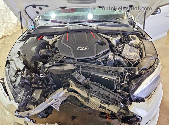 WAUC4CF5XSA014665 2025 AUDI S5 White Вид задньої частини салону