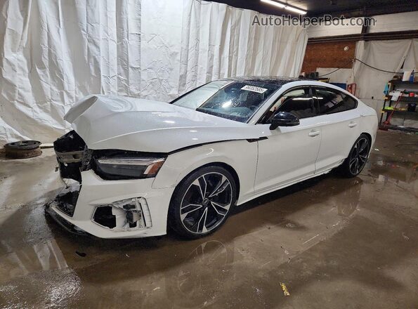 WAUC4CF5XSA014665 2025 AUDI S5 White Передня ліва чверть