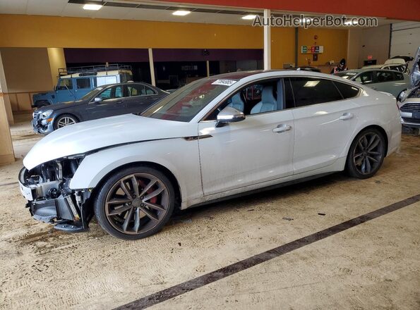 WAUC4DF50JA027963 2018 AUDI S5 Белый Передняя левая четверть