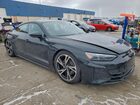 2023 Audi E-tron Gt Premium Plus Черный vin: WAUCJBFW4P7000115