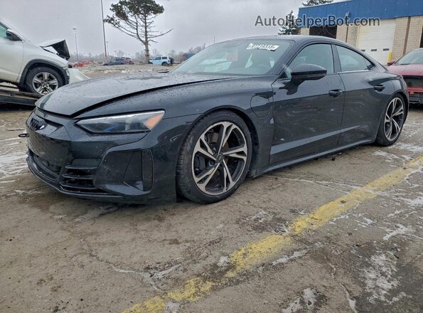 WAUCJBFW4P7000115 2023 AUDI E-TRON Черный Передняя левая четверть