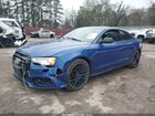 2017 Audi A5 2.0t Sport Синий vin: WAUD2AFR4HA001582
