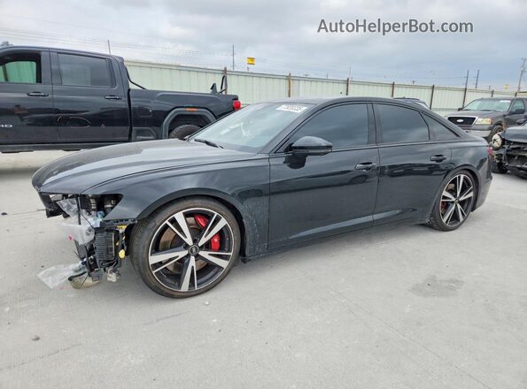 WAUDFBF22NN023565 2022 AUDI S6 Черный Передняя левая четверть