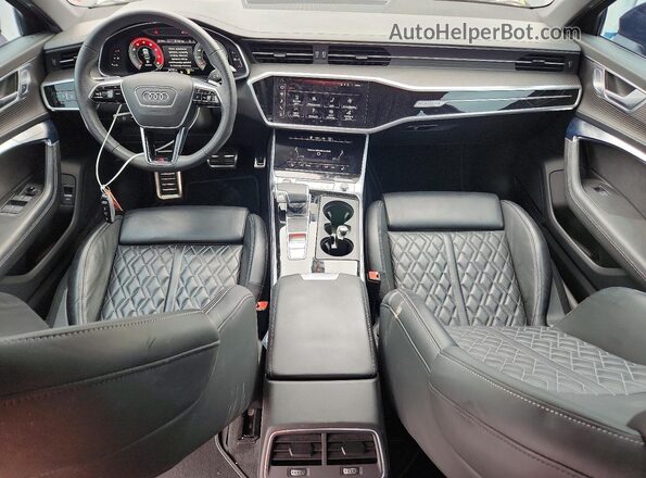 WAUDFBF22NN023565 2022 AUDI S6 Черный Вид панели приборов