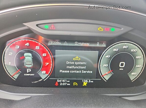 WAUDFBF22NN023565 2022 AUDI S6 Черный Вид щитка приборов
