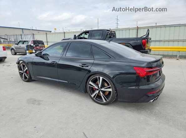 WAUDFBF22NN023565 2022 AUDI S6 Черный Задняя левая четверть