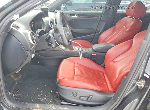 WAUE1GFFXLA097002 2020 AUDI S3 Gray Widok wnętrza z przodu