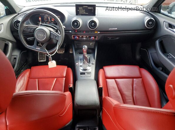 WAUE1GFFXLA097002 2020 AUDI S3 Gray Widok deski rozdzielczej