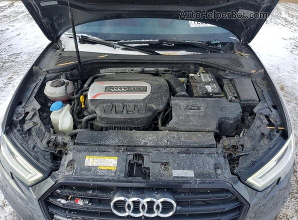 WAUE1GFFXLA097002 2020 AUDI S3 Gray Widok wnętrza z tyłu