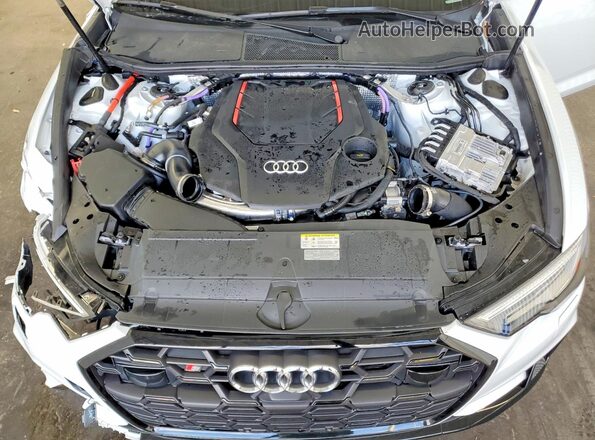 WAUEFBF26SN044001 2025 AUDI S6 Белый Вид задней части салона