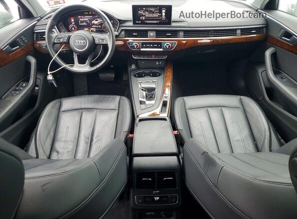 WAUENAF41KA061116 2019 AUDI OTHER White Widok deski rozdzielczej
