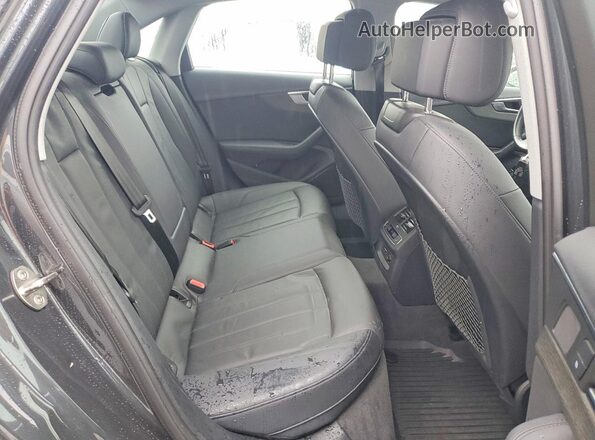 WAUENAF48KN008342 2019 AUDI OTHER Charcoal უკანა სავარძლების ხედი