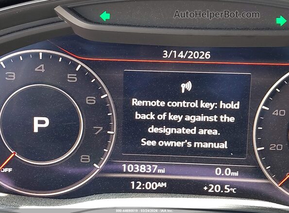 WAUENCF54KA024680 2019 AUDI OTHER Black 