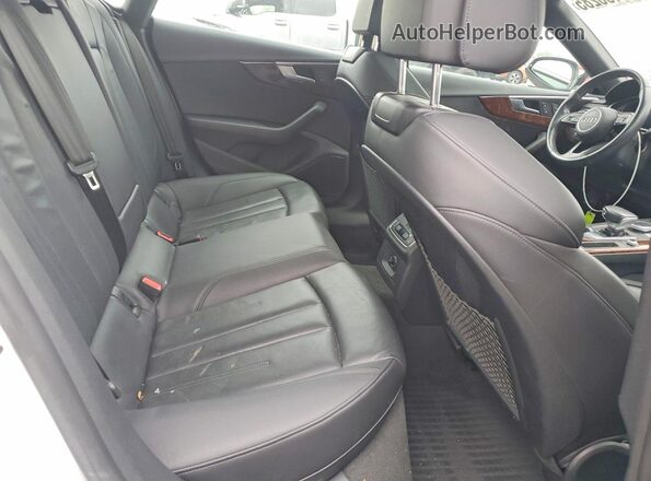 WAUENCF58JA040539 2018 AUDI OTHER Белый Вид задних сидений