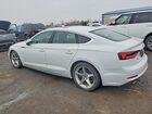 2018 Audi A5 Premium Plus S-line Белый vin: WAUENCF58JA040539