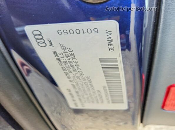 WAUFACF53SA016716 2025 AUDI OTHER Черный Вид наклейки с VIN-кодом