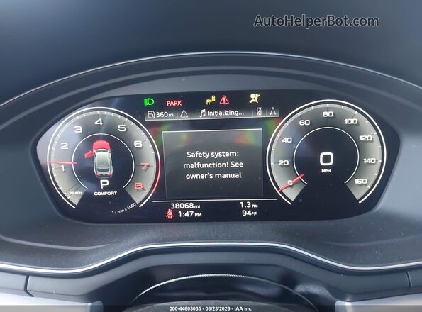 WAUFACF57PA032103 2023 AUDI OTHER Белый Вид задних сидений