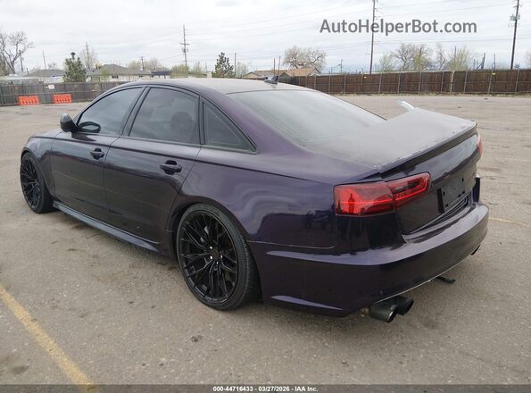 WAUFFAFC2JN038024 2018 AUDI S6 Purple Հետևի ձախ