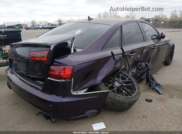 WAUFFAFC2JN038024 2018 AUDI S6 Purple Հետևի աջ