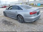 2016 Audi A6 2.0t Premium Plus Серебряный vin: WAUGFAFC8GN075625