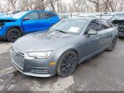 2017 Audi A4 2.0t Premium Gray vin: WAUGNAF45HA035863