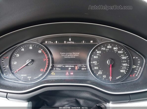 WAUGNAF45HA035863 2017 AUDI OTHER Gray Vista de los asientos traseros