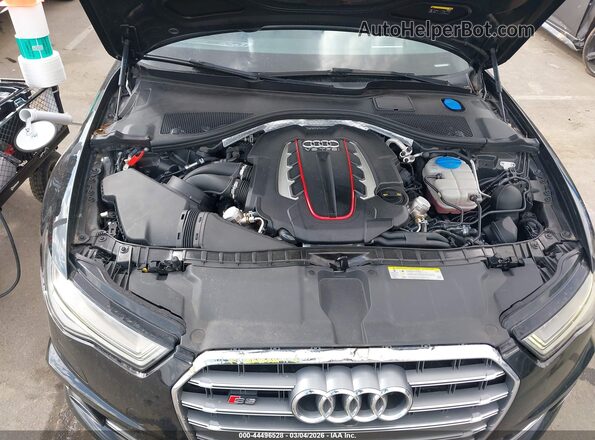 WAUHFAFC2HN050449 2017 AUDI S6 Черный Вид сзади