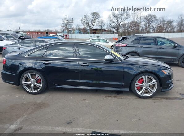 WAUHFAFC2HN050449 2017 AUDI S6 Черный Вид задней части салона