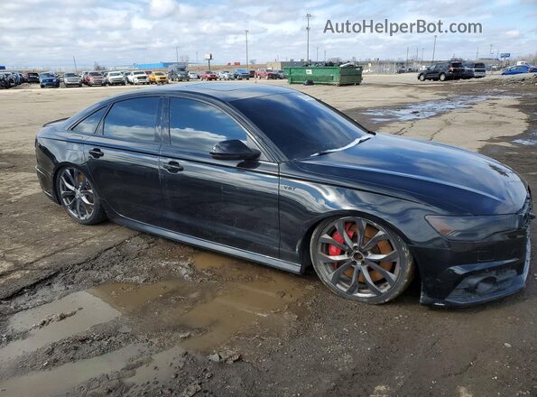 WAUHFAFC2HN052640 2017 AUDI S6 Черный Передняя правая четверть