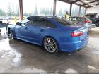 2017 Audi S6 4.0t Premium Plus Синий vin: WAUHFAFC4HN043101