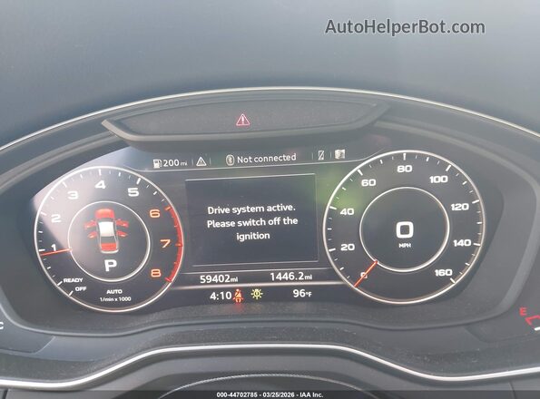 WAUKMAF42JA215871 2018 AUDI OTHER Black Vista de los asientos traseros