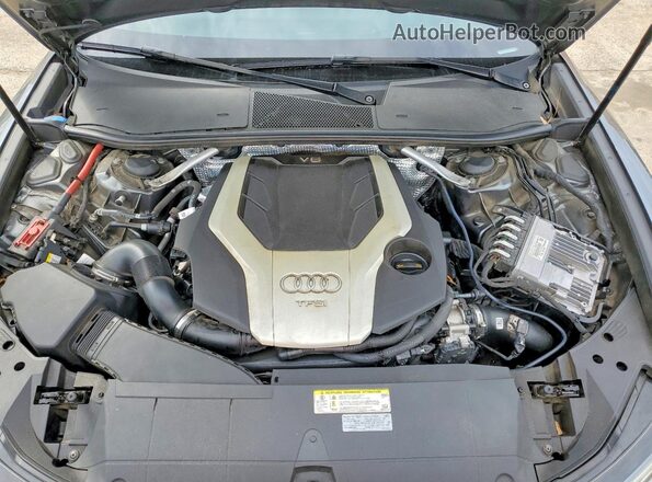 WAUL2AF22KN084640 2019 AUDI OTHER Gray უკანა სალონის ხედი