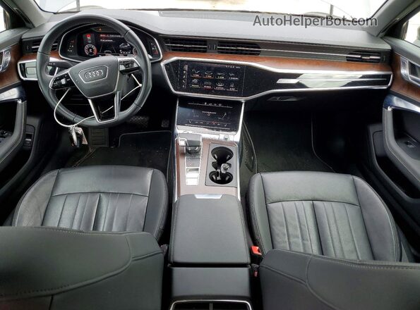 WAUL2AF22KN084640 2019 AUDI OTHER Gray წინა პანელის ხედი