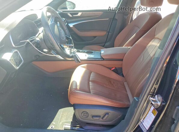 WAUL2AF24KN041692 2019 AUDI OTHER Black Widok wnętrza z przodu