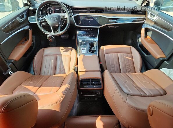 WAUL2AF29KN101286 2019 AUDI OTHER Blue Widok deski rozdzielczej