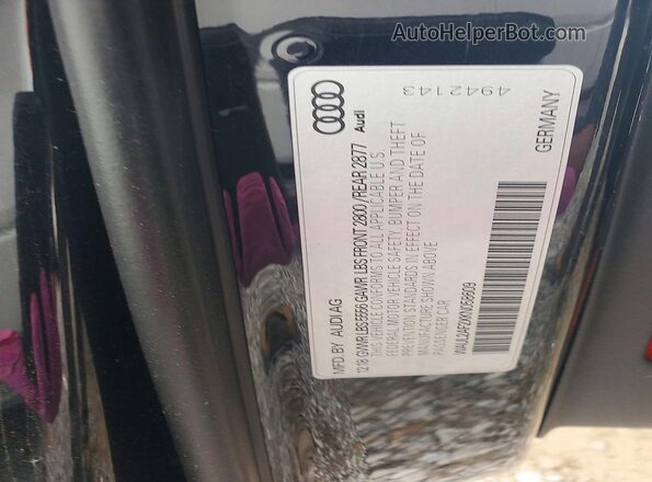 WAUL2AF2XKN058609 2019 AUDI OTHER Black Вид підкапотного простору