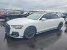 2024 Audi A8 L White vin: WAULDAF86RN003485