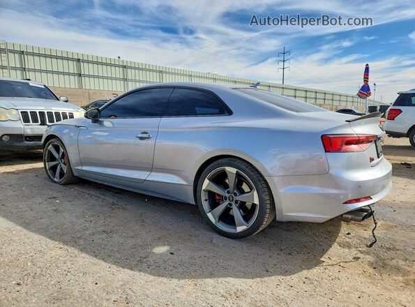 WAUP4AF53KA058013 2019 AUDI S5 Silver უკანა მარცხენა