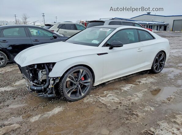 WAUP4AF56RA038736 2024 AUDI S5 Белый Передняя левая четверть