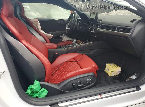 WAUP4AF57PA057535 2023 AUDI S5 Белый Вид салона спереди