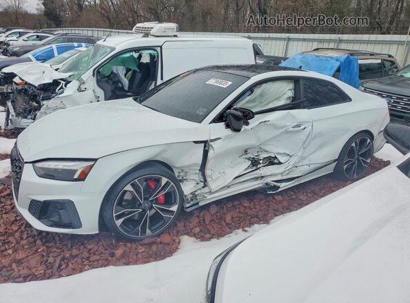 WAUP4AF57PA057535 2023 AUDI S5 Белый Передняя левая четверть