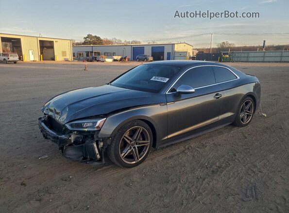 WAUP4AF58KA053227 2019 AUDI S5 Black Передня ліва чверть