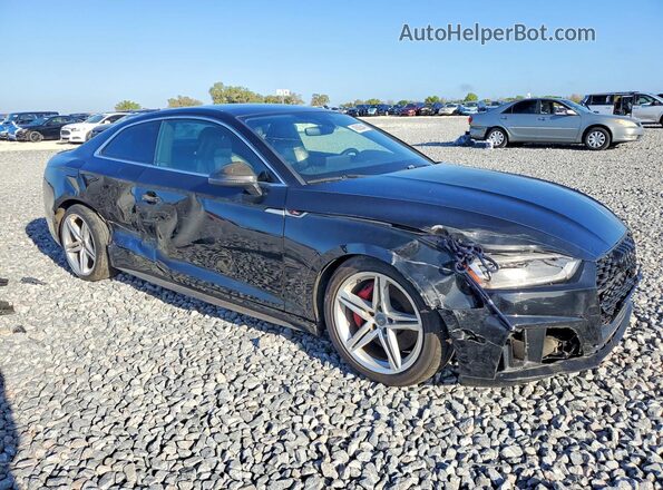 WAUP4AF59JA077177 2018 AUDI S5 Черный Передняя правая четверть